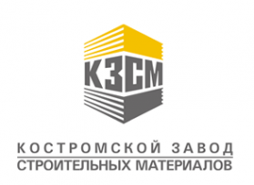 Логотип компании Костромской завод строительных материалов