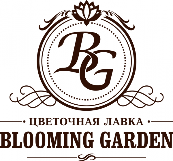 Логотип компании Цветочная лавка Blooming Garden