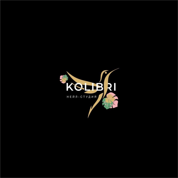 Логотип компании KOLIBRI nail studio